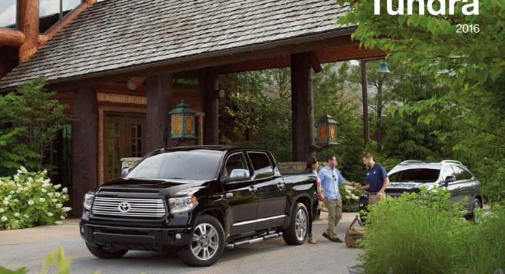 2016 Toyota Tundra Brochure